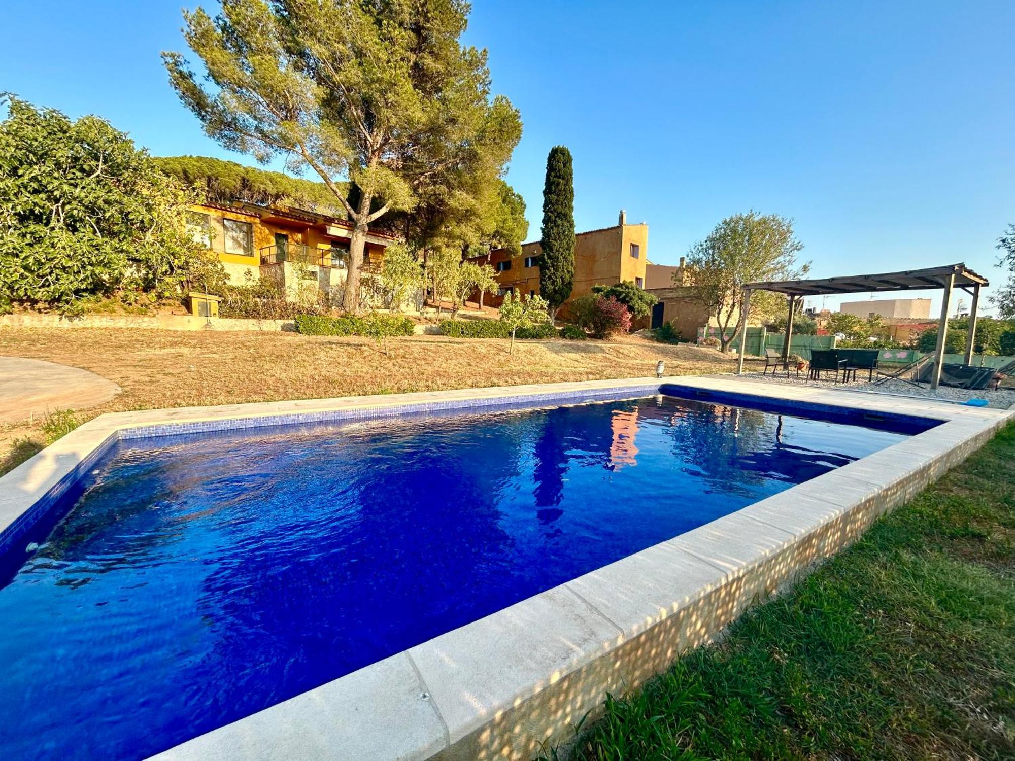 Villa Casa Amb Piscina I Jardi A Palamos Per 6 Persones Exterior foto